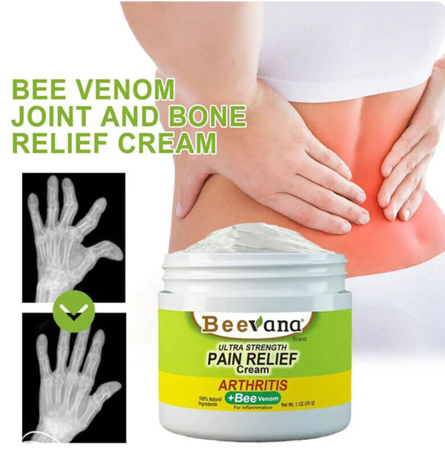 Bee Venom Ultra Strength Pain Relief Cream (Pack of 2)